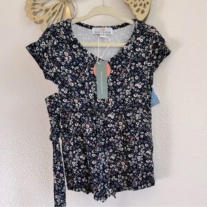 NWT Bailey’s Blossoms Romper